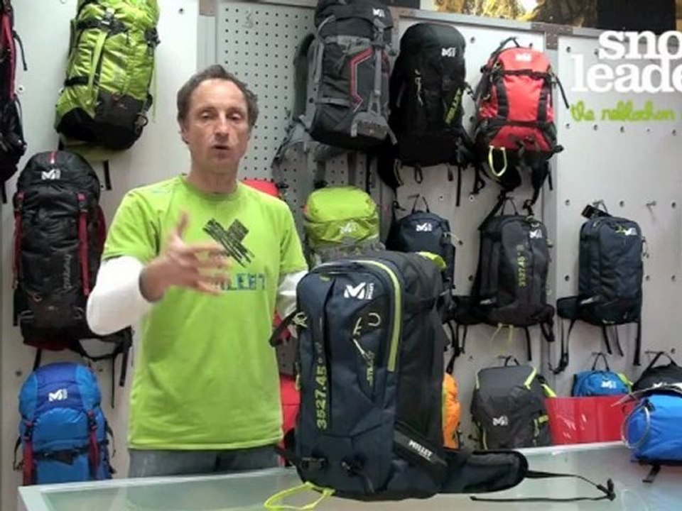 Snowleader présente le sac d'alpinisme Steep 27 de Millet
