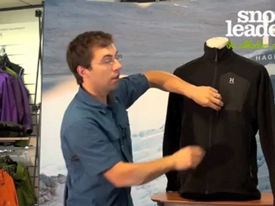 Snowleader présente la veste polaire Bungy de Haglöfs