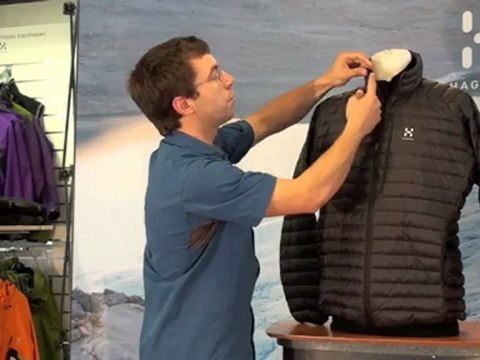 Snowleader présente la doudoune Essens Down de Haglöfs