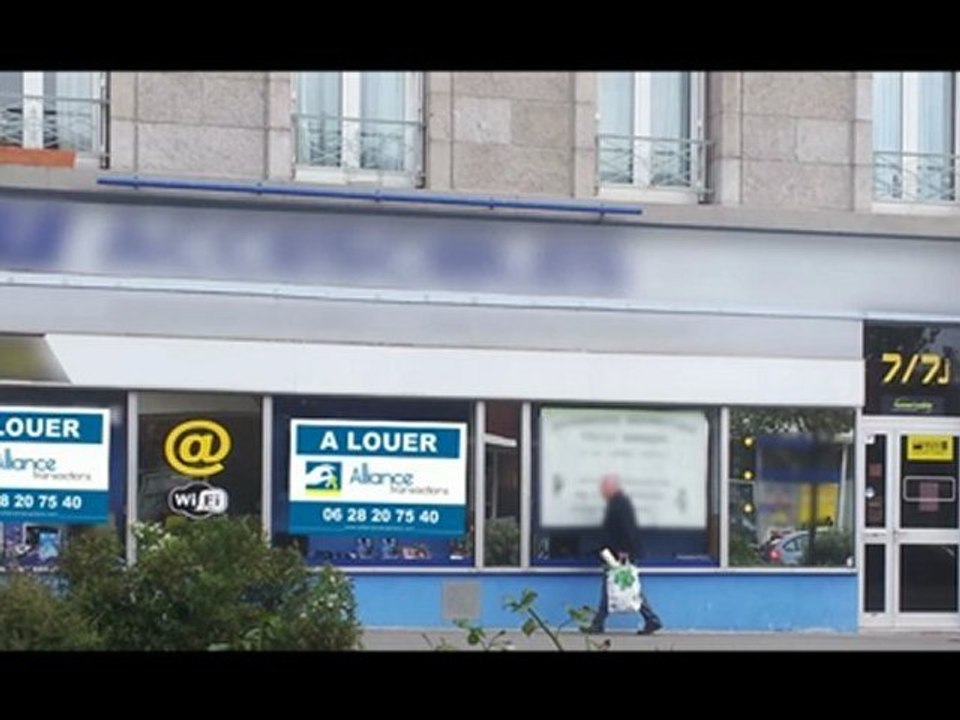 IMMOBILIER D'ENTREPRISE - BREST - Emplacement n°1 - local commercial - 120m²
