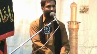 Qari Fazal Abbas Chandio 16 Zulhaj 2012 at Darbar Sakhi Shah Peyara Kazmi