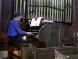 Lord of the boundless - Chris Lawton at the organ of St Andrew's Church, Alexandra Park, London