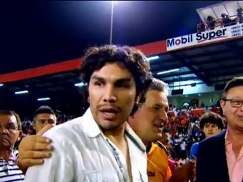 Cabanas lap of honour for Jaguares