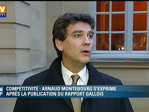 Montebourg : tous les Français devraient lire le rapport Gallois