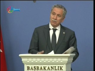 Bülent Arınç'ın açlık grevine ilişkin açıklamaları