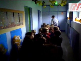 Peltre Exercice incendie  à l'école maternelle