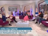 Mauricio Islas promocionando Cielo Rojo en  España