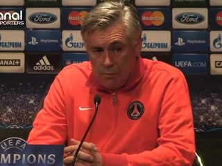 Conférence de presse de Carlo Ancelotti avant PSG-Zagreb
