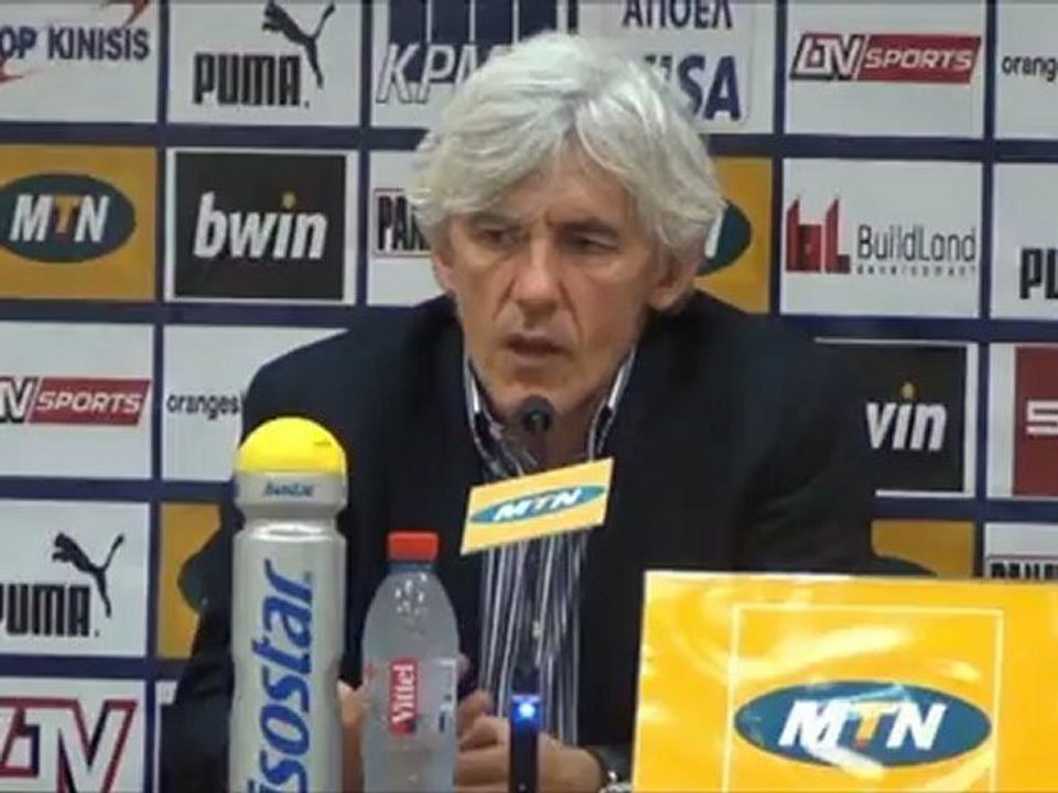 ΑΠΟΕΛ-Αγία Νάπα-Διάσκεψη Γιοβάνοβιτς