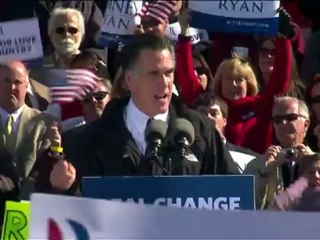 Romney pede votos em 4 estados