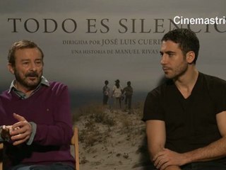 Entrevista a Juan Diego y a Miguel Angel Silvestre