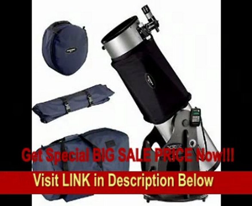 BEST BUY Orion SkyQuest XX12i Dobsonian Telescope, Shroud & Case Set