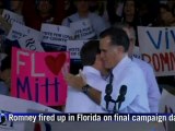 Romney promises a 'better tomorrow' on final campaign day
