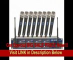 SPECIAL DISCOUNT VocoPro UHF-8800 8-Channel Wireless Microphone System