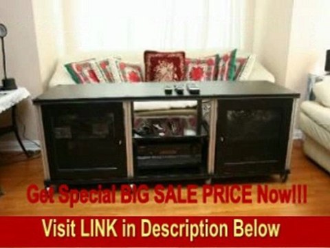 Salamander Synergy 236 A/V Cabinet w/ Two Doors & Media Drawer (Walnut/Black) REVIEW