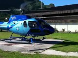 Take off helicopter _ AS-350 B2 BoraBora 