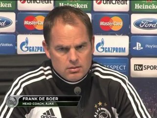 De Boer: "Abbiamo già vinto a Manchester"