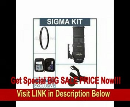 Sigma 150-500mm f/5-6.3 DG APO OS (Optical Stabilizer) HSM AF Lens Kit, for Nikon AF Cameras with Tiffen 86mm UV Filter, Lens Cap Leash, Professional Lens Cleaning Kit REVIEW