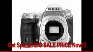 BEST  BUY Pentax K-5 Weatherproof Digital SLR Digital Camera Body Silver Limited Edition