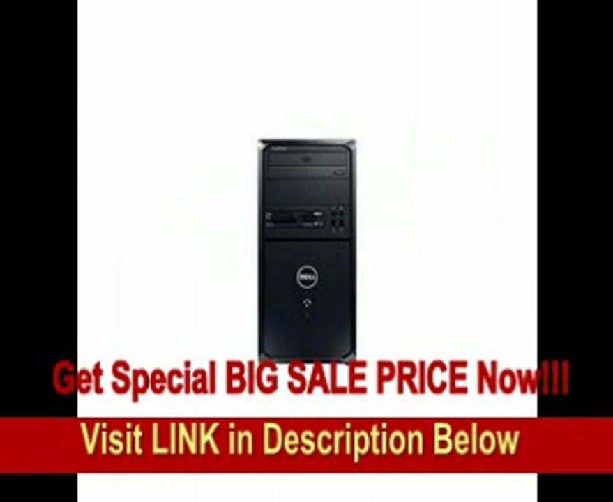 SPECIAL DISCOUNT Dell Vostro Desktop Computer - Intel Core i3 i3-2120 3.30 GHz 4GB RAM - Slim Tower