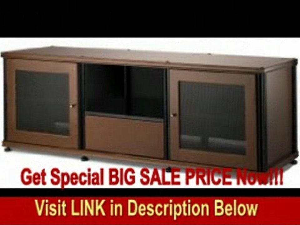 BEST BUY Salamander Synergy 236 A/V Cabinet w/ Two Doors & Media Drawer (Cherry/Black)