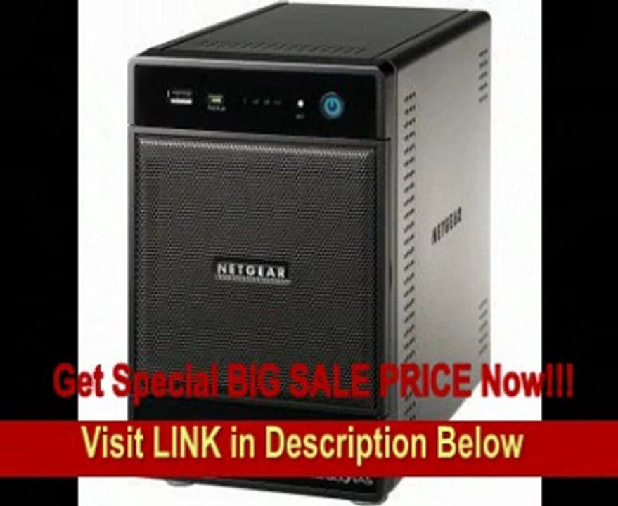 BEST PRICE Netgear ReadyNAS Pro 4, 2TB Unified Storage System (4TB: 2 x 1TB) (RNDP4210)