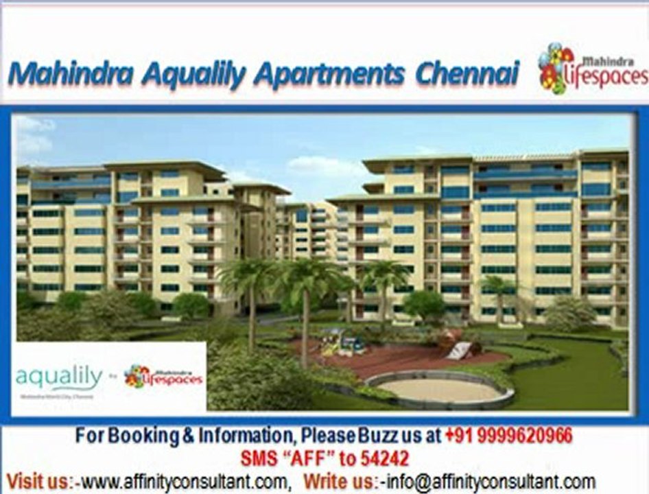 Mahindra Lifespaces Aqualily Apartments Chennai