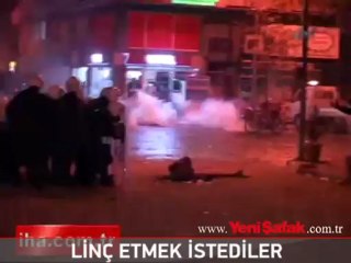 Katil zanlısını linçten kurtardılar