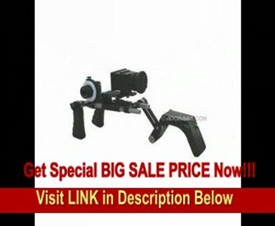 SPECIAL DISCOUNT Cavision Shoulder Pad Package w/ Follow Focus for DSLR / 5D MII