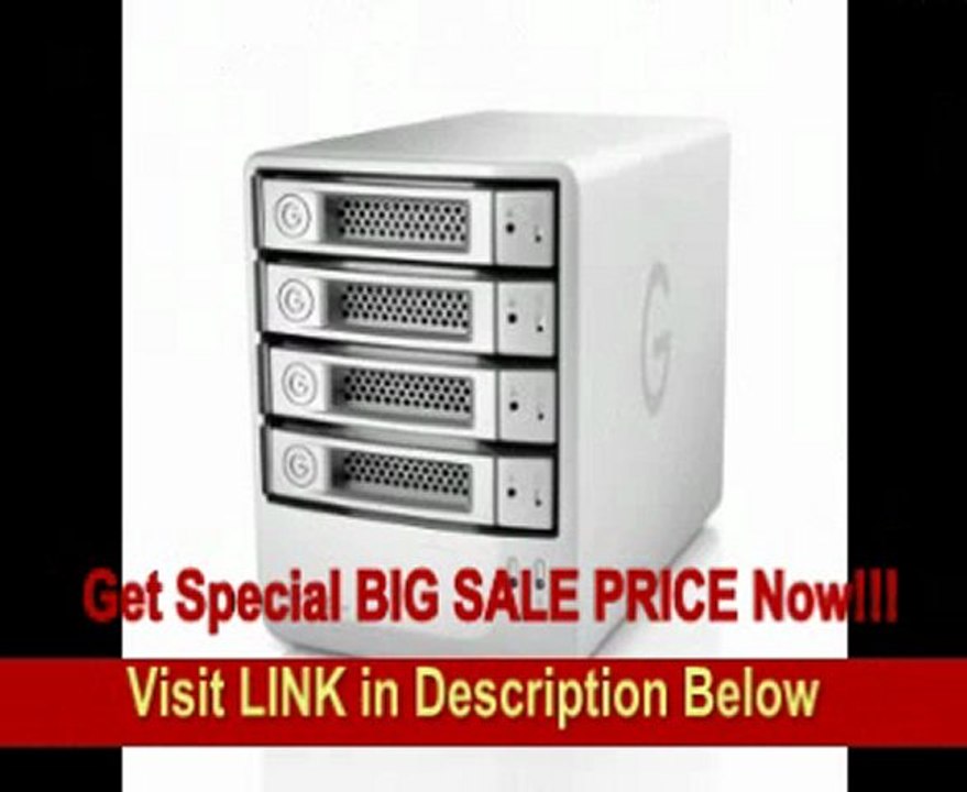 BEST BUY G-Technology G-SPEED eS 4 TB High Speed eSATA RAID Array with Enterprise 24x7 Duty Cycle Hard Drives for Video Editing Applications 0G01867