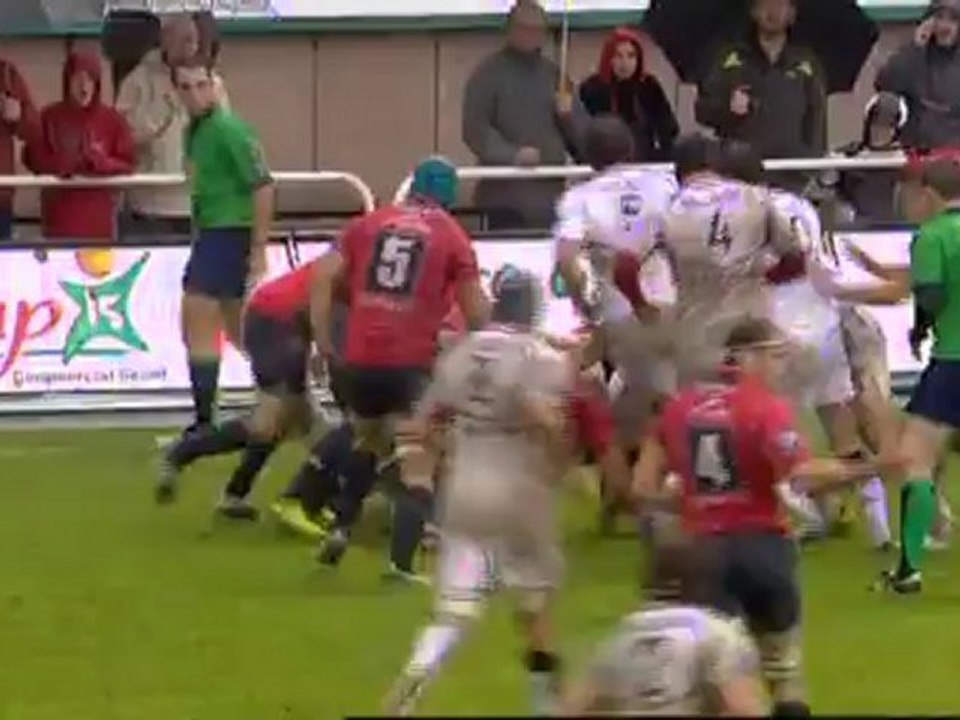 Aurillac-Lyon : 19-16 - J10- Saison 2012-2013
