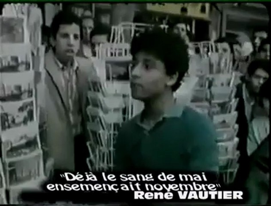 Definitions des mots Sémite et Antisémite - extrait de "Déjà le sang de mai ensemençait novembre" René VAUTIER