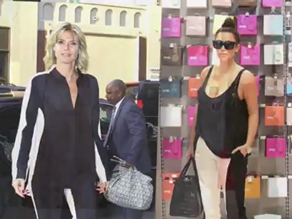 Les stars portent des bandes sur les côtés