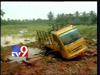 CM Kiran flight delayed due to bad weather