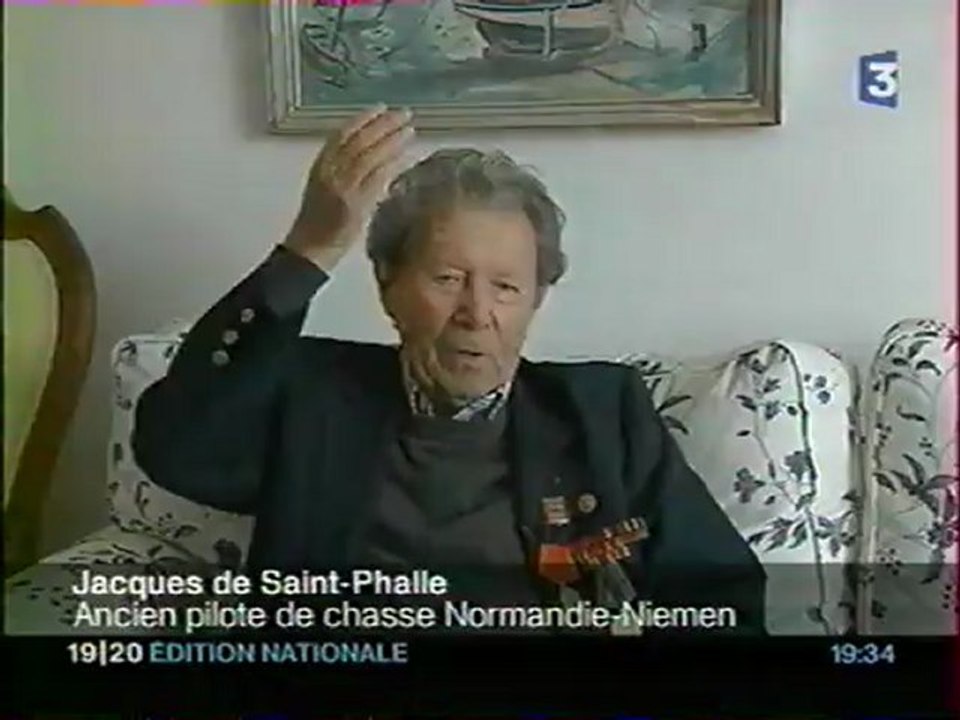 Inauguration Charles de Gaulle à Moscou et Normandie-Niemen