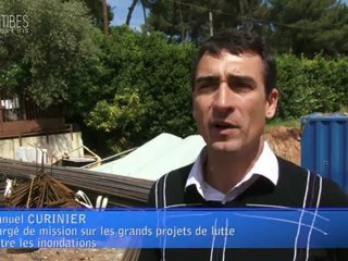 Un nouveau bassin de rétention sur le haut d'Antibes