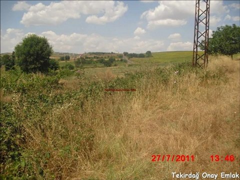 Tekirdağ barbaros arıtma üzerinde satılık arsa