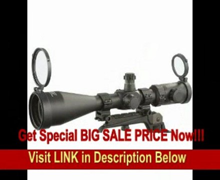 SPECIAL DISCOUNT U.S. Military 3 - 25x56 mm Crusader Scope Covert Matte Black Hardcoat