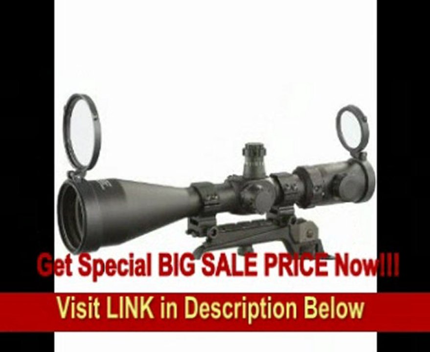 BEST PRICE U.S. Military 3 - 25x56 mm Crusader Scope Covert Matte Black Hardcoat