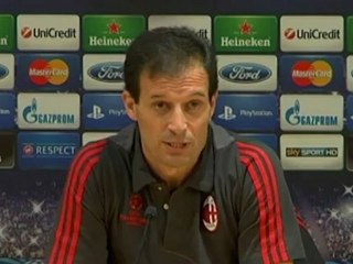Groupe C - Allegri et les chances du Milan