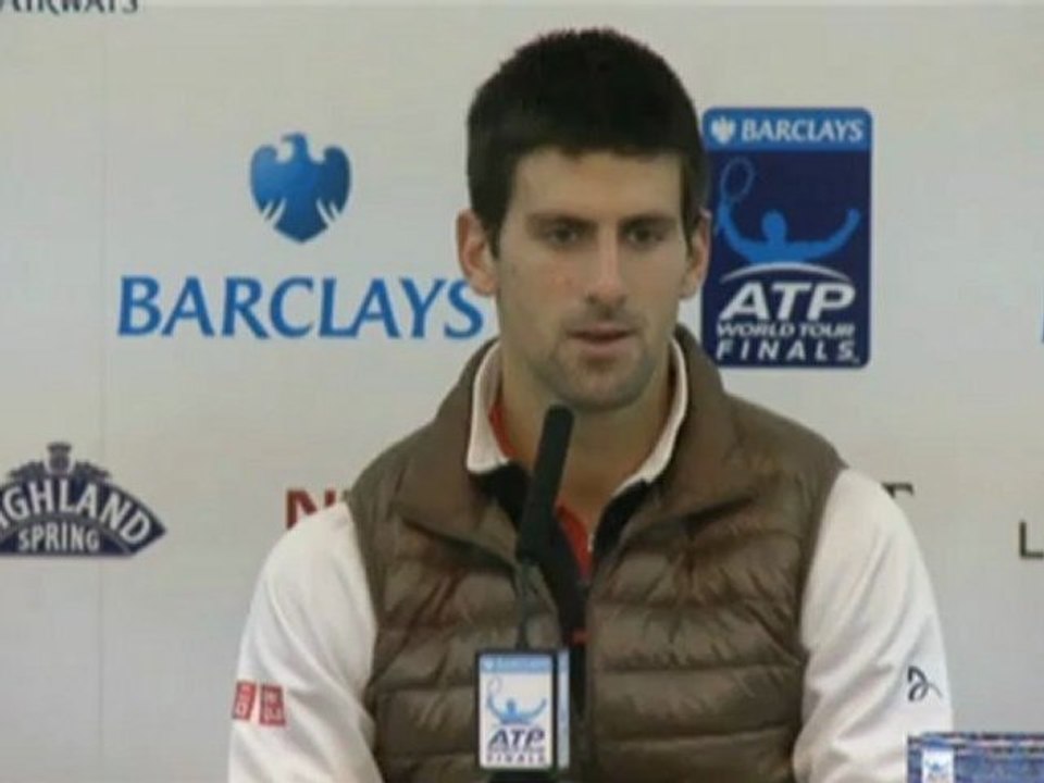 London: Djokovic: 'Im ersten Satz war Tsonga besser'