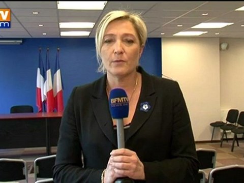 Mesures compétitivité : Marine Le Pen dénonce le retour de la TVA sociale