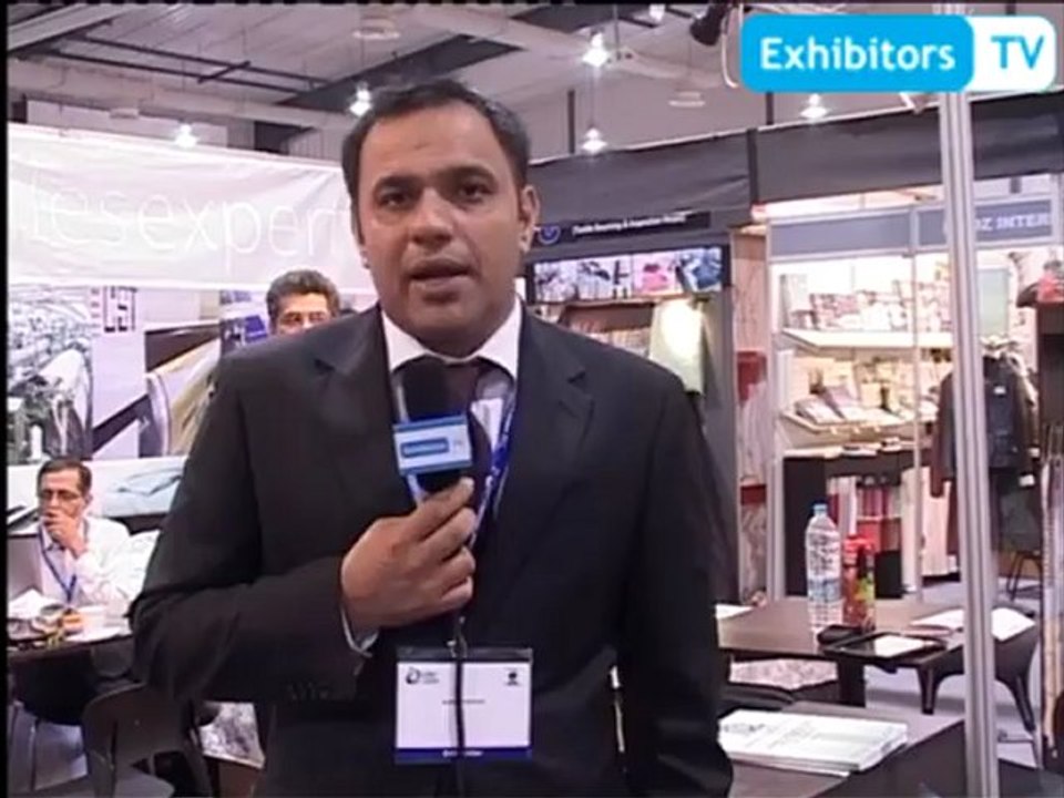 Gohar Textile Mills (Pvt) Ltd serves Foreign Textile Import Markets (Exhibitors TV @ Expo Pakistan 2012)