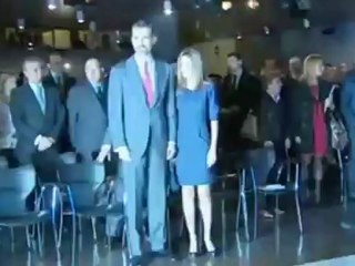 Los príncipes inauguran el congreso "El canon del boom" en presencia de Mario Vargas Llosa