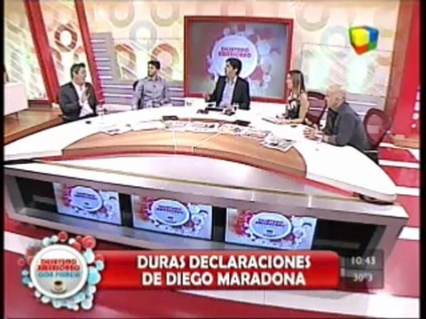 Habló Cristiana Sinagra, la madre de Maradona Jr