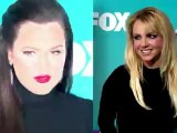 Britney Spears and Khloe Kardashian Have a Fashion Face-Off in Matching LBDs