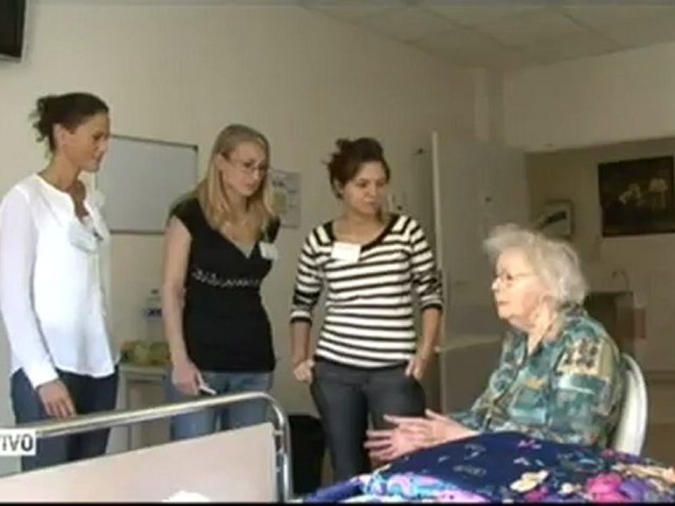 Le service civique à l'hôpital Jean Jaurès (France 5)