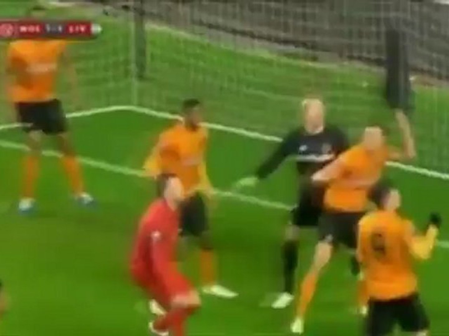 Un gol de lo más trabajoso