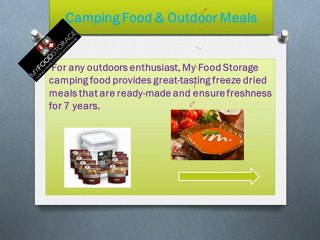 Long Term Food Supply