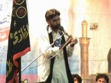 Zakir Syed Safeer Hussain 16 Zulhaj 2012 at Darbar Sakhi Shah Peyara Kazmi